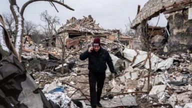 Miracle : une famille juive ukrainienne évite à une heure près un missile russe