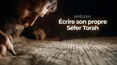 Vayélekh - Écrire son propre Séfer Torah