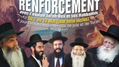 Voyage de 4 jours avec l'équipe Torah-Box (Lag Baomer)