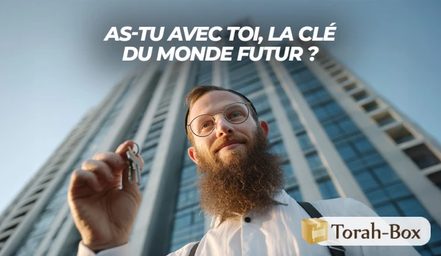 As-tu avec toi, la clé du monde futur ?