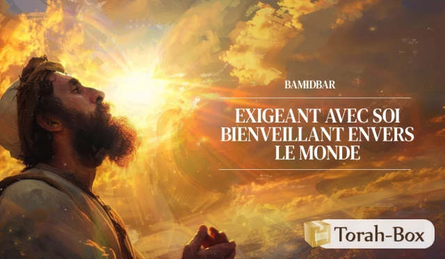 Bamidbar : exigeant avec soi, bienveillant envers le monde
