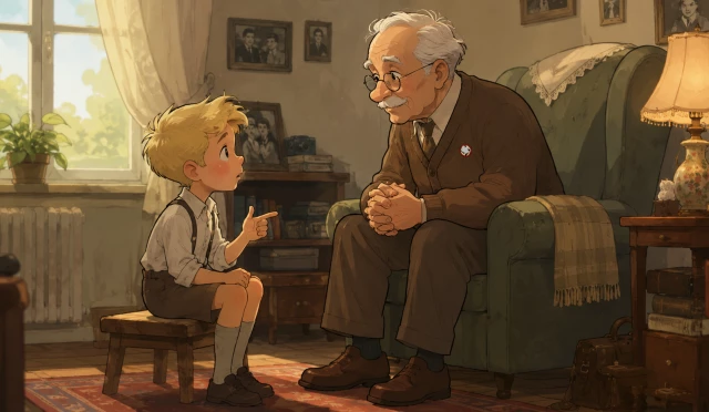 Miroir, miroir - "Dis Papy, t'étais un nazi ?"