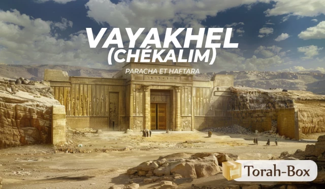 Résumé de la Paracha et de la Haftara de Vayakhel-Pékoudé (Ha'hodech)