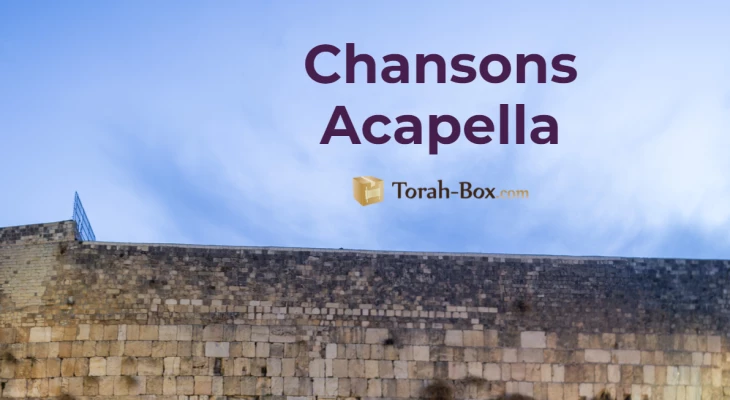 Les nouvelles musiques A Capella sur Torah-Box Music