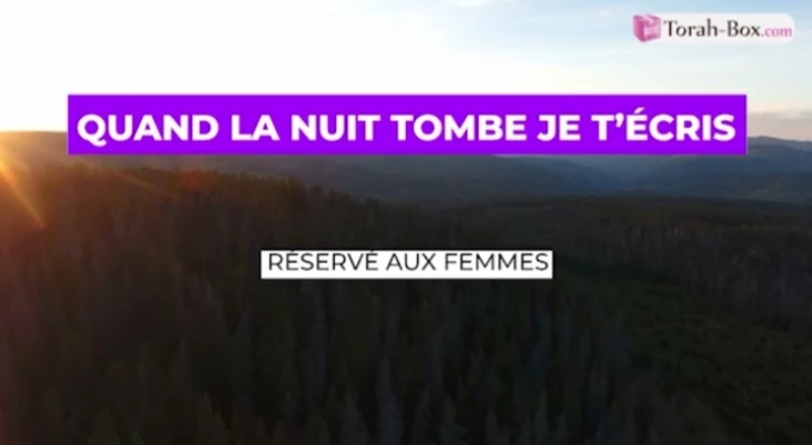Musique : Quand la nuit tombe, je T'écris... (réservé aux femmes