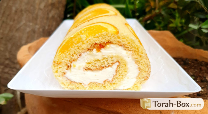 Recette Dessert Le Roule A L Orange