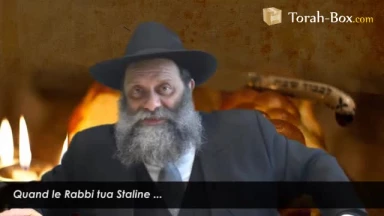 Quand le Rabbi tua Staline...