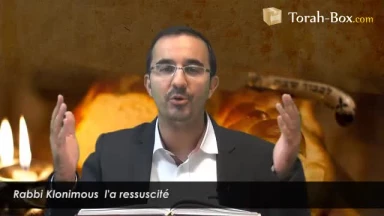 Rabbi Klonimous l'a ressuscité
