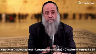 Méguilat Eikha - Chapitre 4 (Partie 2)