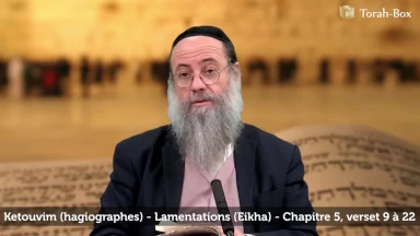 Méguilat Eikha - Chapitre 5 (Partie 2)