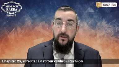 Midrach Rabba - Bechala'h (25, 5)