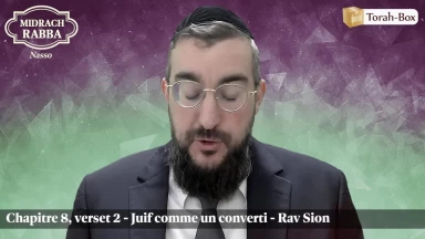 Midrach Rabba - Nasso (8, 2) - Juif comme un converti