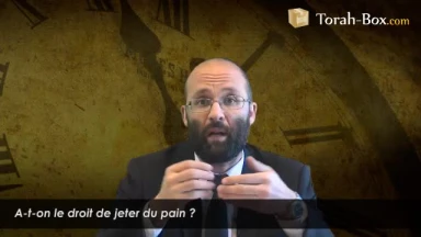 Est-il permis de jeter du pain ?
