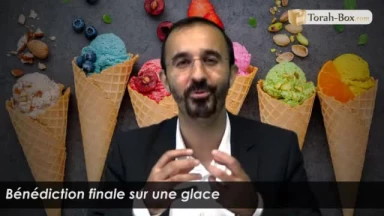 Bénédiction finale sur une glace