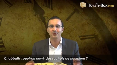 Chabbath : peut-on ouvrir des sachets de nourriture ?