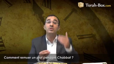 Comment remuer un plat pendant Chabbat ?