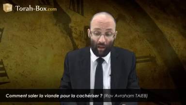 Comment saler la viande pour la cachériser ?
