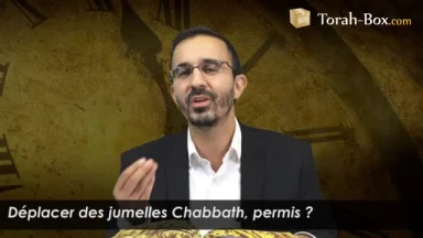 Déplacer des jumelles Chabbath, permis ?
