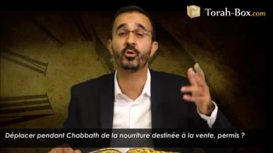Déplacer Chabbath de la nourriture destinée à la vente, permis ?