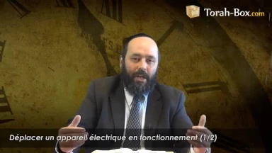 Déplacer un appareil électrique en fonctionnement (1/2)
