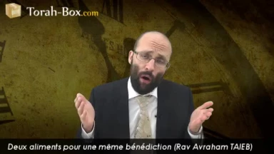 Deux aliments pour une même bénédiction