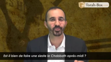 Faire une sieste le Chabbath aprés-midi, c'est bien ?