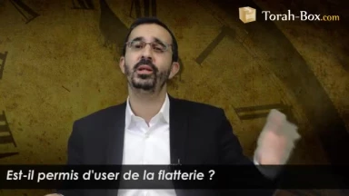 Est-il permis d'user de la flatterie ?