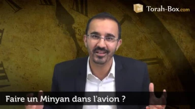 Prier en Minyan dans l'avion, permis ?