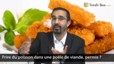 Frire du poisson dans une poêle de viande, permis ?