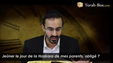 Jeûner le jour de la Hazkara de mes parents