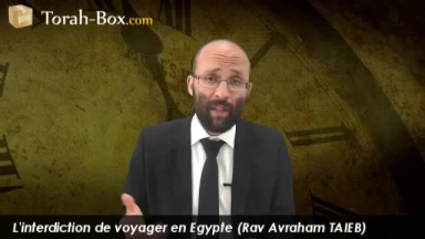 L'interdiction de voyager en Egypte