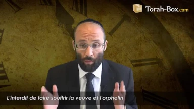 L'interdit de faire souffrir "la veuve et l'orphelin"
