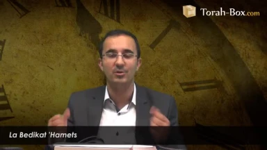 La Bedikat 'Hamets : quand et comment ?