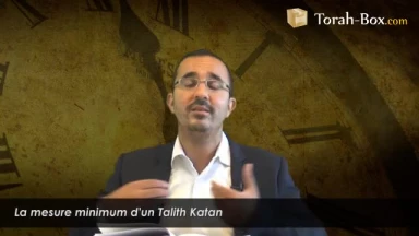 La mesure minimale d'un Talit Katan