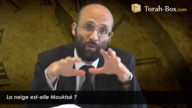 Faire des boules de neiges le Chabbath, permis ?