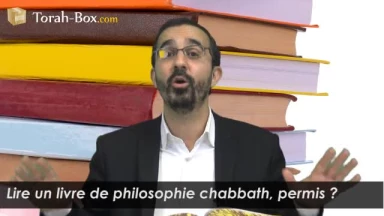 Lire un livre de philosophie chabbath, permis ?