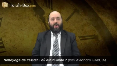 Le nettoyage de Pessa'h : et les miettes ?