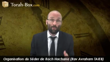 Organisation du Séder de Roch Hachana