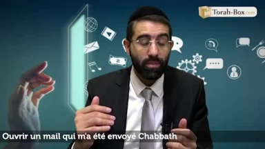 Ouvrir un mail qui m'a été envoyé Chabbath
