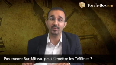 Avant sa Bar-Mitsva, peut-il mettre les Téfilines ?