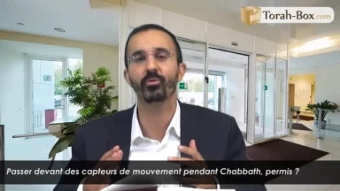 Passer devant des capteurs de mouvement le Chabbath... permis ?
