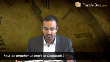 Peut-on arracher un bout d'ongle le Chabbat ?