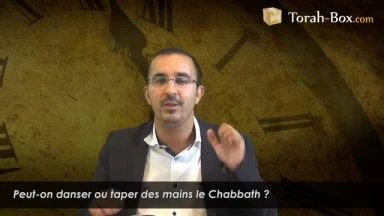 Danser et taper des mains pendant Chabbat