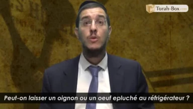 Peut-on laisser un oignon ou un oeuf epluché au réfrigérateur ?