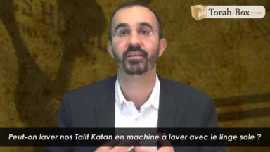 Peut-on laver nos Talit Katan en machine à laver avec le linge sale ?