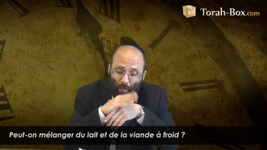 Peut-on mélanger du lait et de la viande à froid ?