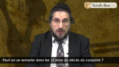Se remarier dans les 12 mois du décès du conjoint ?