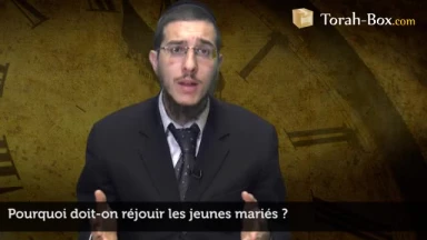 Pourquoi doit-on réjouir les jeunes mariés ?