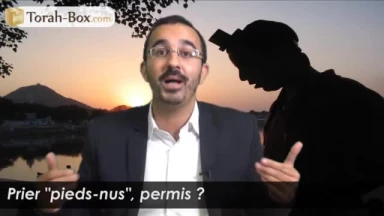 Prier "pieds-nus", permis ?