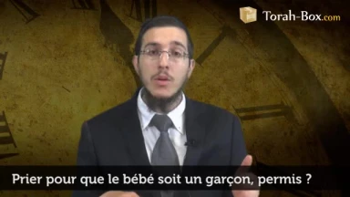 Prier pour que le bébé soit  un garçon, permis ?